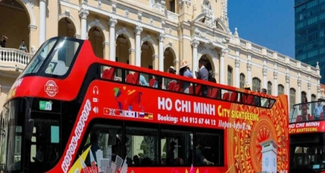 Vé xe bus 2 tầng Hop On Hop Off tham quan TP. Hồ Chí Minh 24 giờ - Vé người lớn