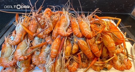 Buffet Quốc tế cao cấp 250 món tối thứ 2 đến thứ 6 tại D'Maris Tây Mỗ