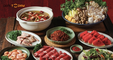 Buffet lẩu nấm thiên nhiên thanh mát tại Kinoko Mushroom Hotpot