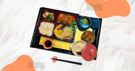 Set ăn cơm bento thịt heo xào kim chi cho 01 người tại Hệ thống Miyen Matsuri Japanese Cuisine