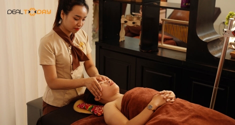 Massage body trị liệu kết hợp với xông hơi và đắp ngải cứu 90 phút tại Sen 365