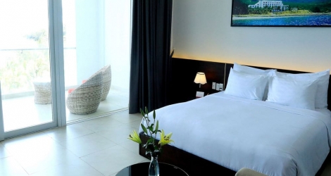 Nghỉ dưỡng phòng Deluxe King Ocean View tại Orson Hotel & Resort Côn Đảo