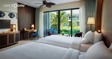 Ưu đãi trọn gói nghỉ dưỡng 2N1D phòng Superior Garden dành cho 2 khách tại Novotel Resort Phú Quốc