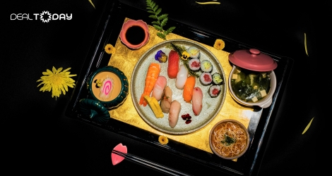 Thưởng thức set sushi tổng hợp cao cấp cho 1-2 người tại Hệ thống Miyen Matsuri Japanese Cuisine