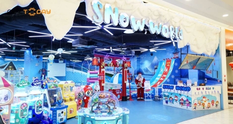 Vé vào cổng khu vui chơi nhà tuyết Snow World Aeon Mall Hà Đông - Áp dụng thứ 2 đến thứ 6