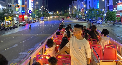 Vé xe buýt 2 tầng Vietnam Sightseeing tham quan 1 vòng đêm Hạ Long - Vé trẻ em
