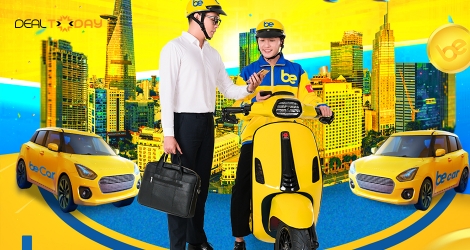 Voucher đặt xe tại app Be trị giá 30k