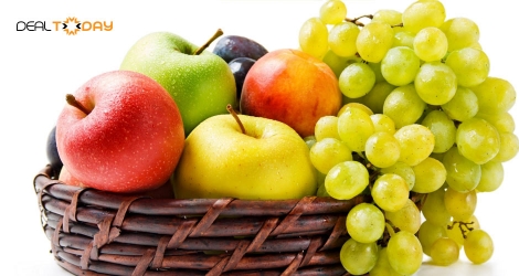 Voucher hộp quà trái cây nhập khẩu Cao Cấp tại Fruit & Wine