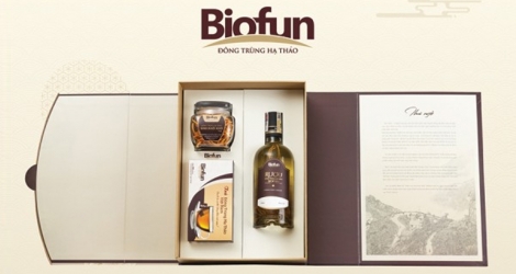 Bộ quà tặng Tết Đông Trùng hạ thảo BioFun Luxury 07
