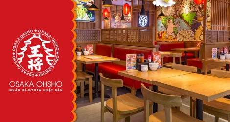 Thẻ quà tặng trị giá 200k áp dụng toàn hệ thống nhà hàng Osaka Ohsho
