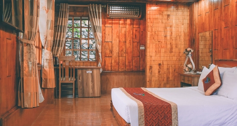 Nghỉ dưỡng Phòng deluxe single or double tại Thung Nham Resort
