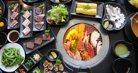 Buffet tối nướng lẩu Nhật Bản - Kobe BBQ