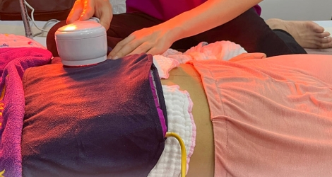 Chăm sóc mẹ sau sinh kết hợp massage cổ vai gáy chuyên sâu tại Bầu Spa - Mẹ khỏe con ngoan