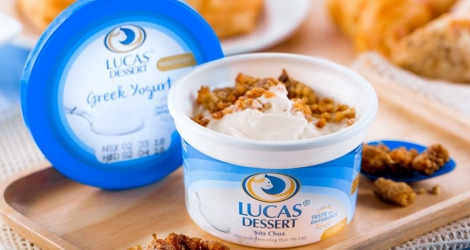 HCM - Combo 24 hộp Sữa chua Hy Lạp Lucas Dessert - Vị truyền thống