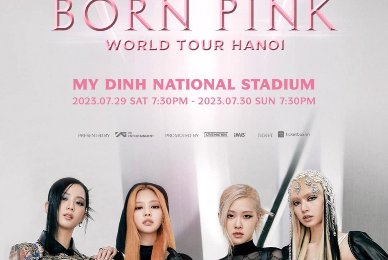 Mua vé Born Pink Hà Nội, concert Blackpink đầu tiên tại Việt Nam