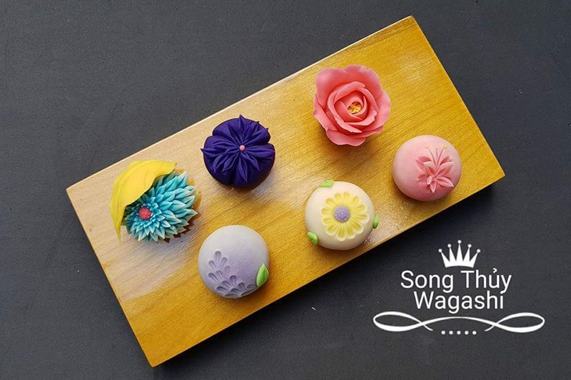 01 hộp bánh Namagashi tại Song Thủy Wagashi