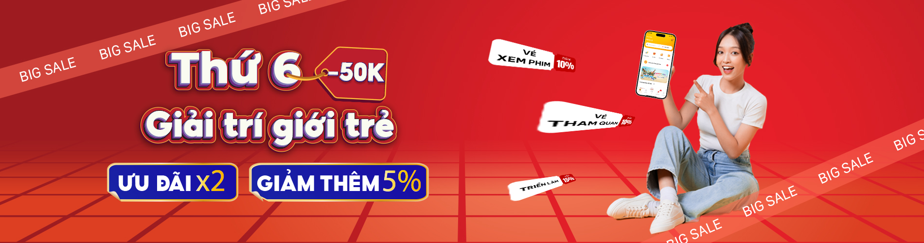 Thứ 6 giải trí giới trẻ