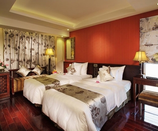 Phòng Luxury Double Twin 2N1Đ Golden Silk Boutique Hotel 4 phố cổ