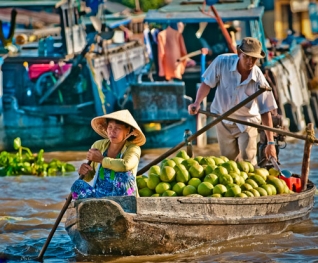 Tour Vĩnh Long - Chợ Nổi Cái Bè - Cù Lao An Bình 01 ngày