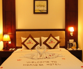 Phòng Deluxe giường đôi hoặc 02 giường đơn tại Hoàng Sa Hotel 3