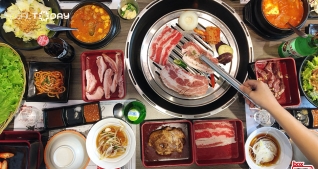 Buffet nướng chuẩn vị Hàn Quốc menu cao cấp 360K tại hệ thống nhà hàng Box BBQ