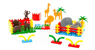 Bộ đồ chơi lắp ghép vườn bách thú Polesie Toys