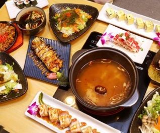 Buffet Sushi và Lẩu Nhật Bản tại Nhà hàng Furano Sushi