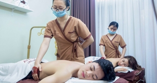 Massage body thư giãn kết hợp xoa bóp bấm huyệt toàn thân tại An Mộc Spa Dưỡng Sinh