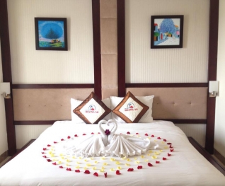 Phòng Luxury giường đôi tại Hoàng Sa Hotel 03*