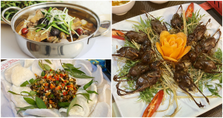 Set ẩm thực truyền thống tại nhà hàng Chim To Dần Bình An