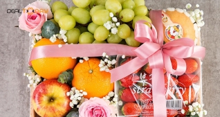 Voucher quà tặng Khay gỗ trái cây yêu thương tại T&L Fresh