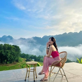 Nghỉ dưỡng phòng Executive Floor Garden Valley View Room tại Puluong Natura
