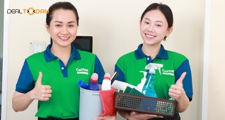 Voucher giảm giá 70k cho lần đầu sử dụng dịch vụ vệ sinh cơ bản tại Calibee