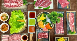 Buffet lẩu nướng menu Premium chuẩn vị Hàn tại nhà hàng SeasonBBQ