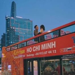 Vé xe bus 2 tầng Hop On Hop Off tham quan TP. Hồ Chí Minh 4 giờ - Vé người lớn