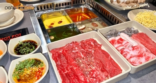 Buffet lẩu bò Mỹ, hải sản Trung Hoa cao cấp menu 539k tại Nhà hàng 48 Hot Pot