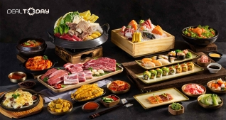 Buffet nướng lẩu Hàn Quốc tại nhà hàng Sajang BBQ - Menu 599K