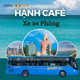 Vé xe khách Limousine 34 phòng nhà xe Hạnh Café tuyến Sài Gòn - Phan Thiết - Mũi Né - Chợ Mũi Né