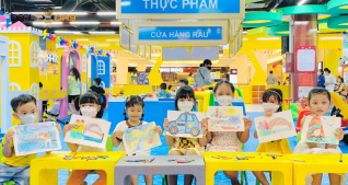 New - Vé vào cổng khu vui chơi không gian vũ trụ diệu kỳ Funny Kids Timecity - Áp dụng từ thứ 2 đến thứ 6