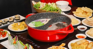 Buffet lẩu chay tối hơn 48 món nhúng với 05 vị lẩu đặc sắc tại Nhà hàng Hồng Kông