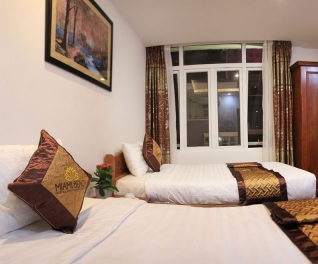 Phòng Deluxe Family dành cho 06 khách - Khách sạn MiaMi Beach Đà Nẵng 2* (2N1Đ)