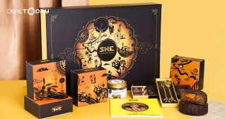 E-Voucher Hộp bánh Trung thu Ánh Trăng Nâu SHE Chocolate