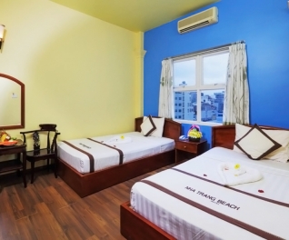 Nha Trang Beach Hotel 3 sao 2N1Đ - Phòng Deluxe City, ăn sáng dành cho 02 người