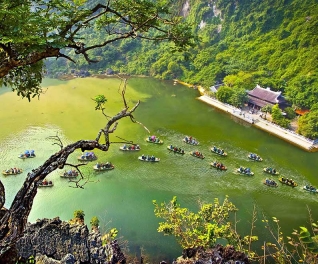 Tour du lịch Hà Nội - Chùa Bái Đính - Khu sinh thái Tràng An