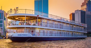 Tour du ngoạn sông Sài Gòn và set menu 04 món - Tàu 5 sao Saigon Princess