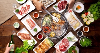 Buffet thịt nướng hơn 200 món ngon chuẩn vị Hàn Quốc hấp dẫn tại King BBQ Hoàng Hoa - Menu 229k