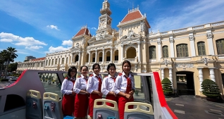 Tour tham quan Sài Gòn đêm trên xe bus 2 tầng Vietnam Sightseeing - Vé trẻ em