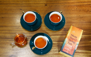 Combo 3 gói trà shan tuyết hồng trà 75g, bạch trà mây 35g, bạch trà kim 35g tại Hạnh Trà