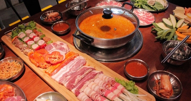 Buffet nướng Hàn Quốc ăn không giới hạn tại nhà hàng Kimho - Menu 199k