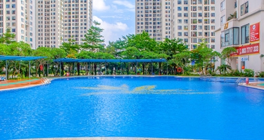Vé bơi Trẻ em 3 lượt tại Bể bơi An Bình City A3 và A8